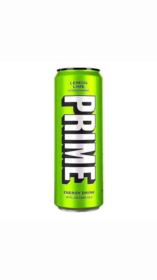 Prime Energy Lemon Lime (12 Pack x 355ml) 